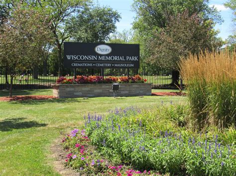 Wisconsin memorial park - Wisconsin Memorial Park Inc. Dorothy Helen Anderson, age 97, of Belvidere, Illinois passed away on Thursday, February 22, 2024. See Less. Show your support. Add a Memory. Send a note, share a story or upload a photo. Share Obituary. Let others know about your ...